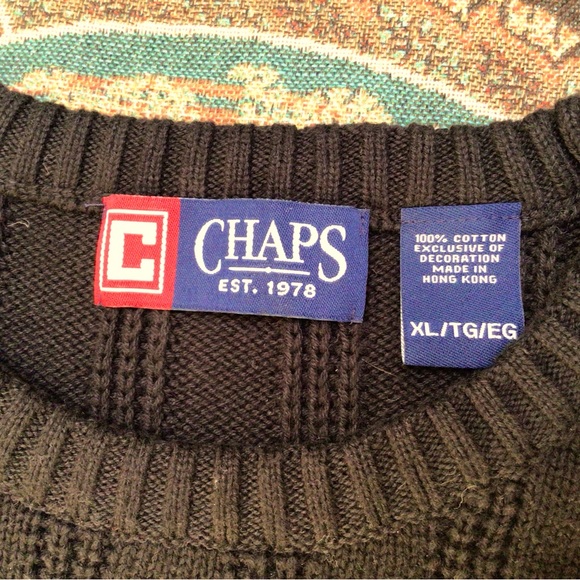 Chaps men’s heavy sweater. EUC. - Picture 2 of 5